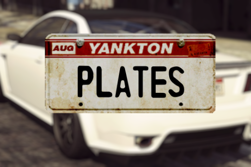 Yankton license plates